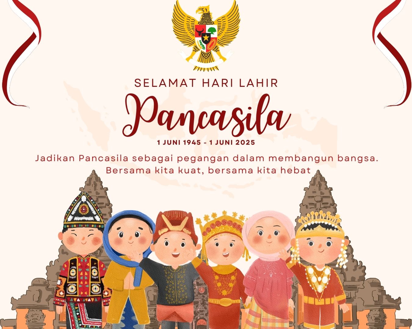 Selamat Hari Lahir Pancasila 1 Juni 2025