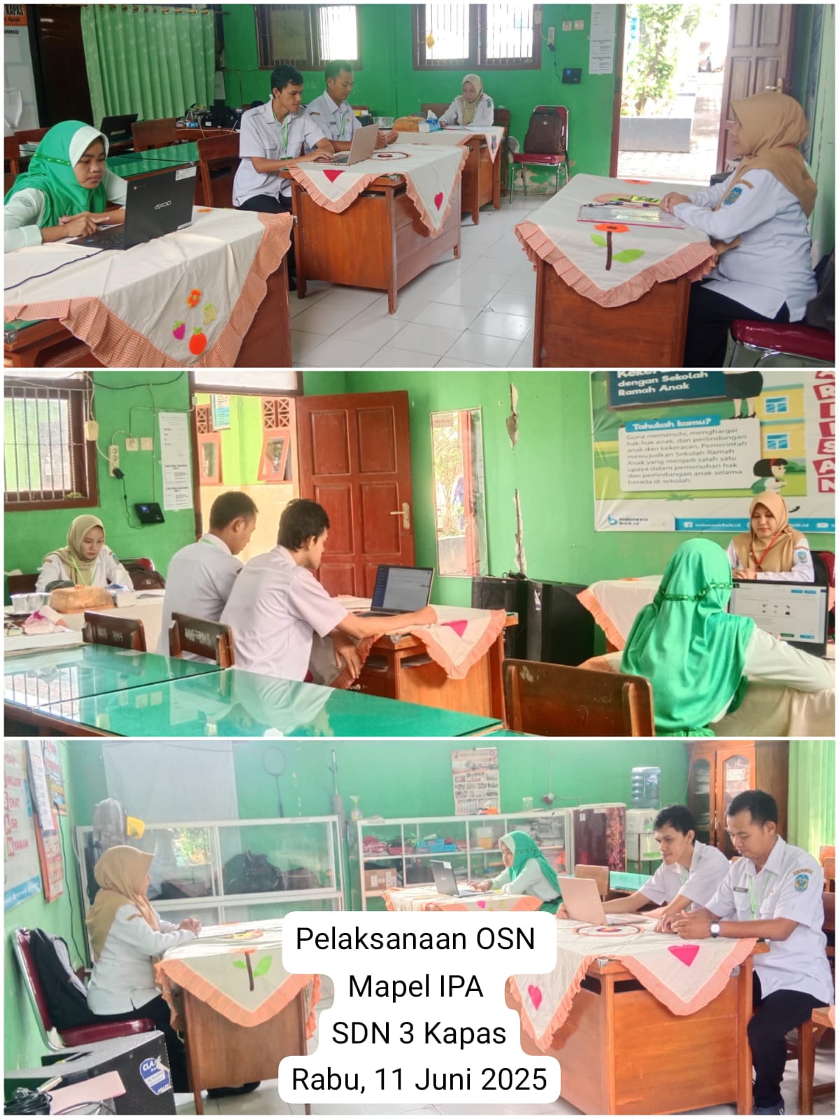 OSN SD Negeri 3 Kapas 2025: Sukses Terselenggara Secara Daring
